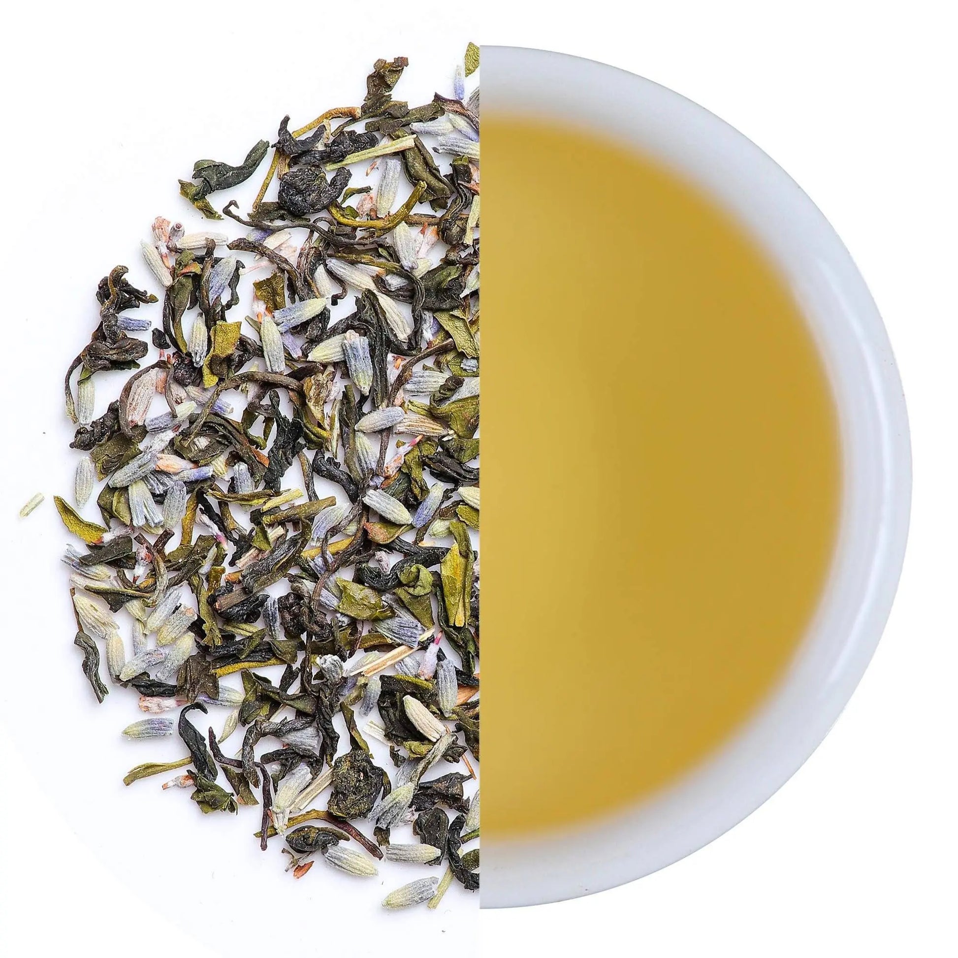 Zabar Lavender Green Tea 100 gm Kashmir Exotics