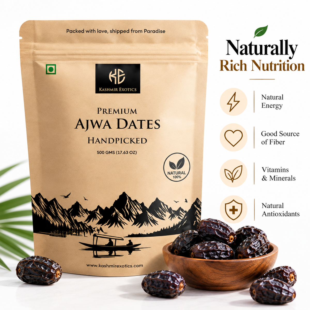 Premium Ajwa Dates 500gm
