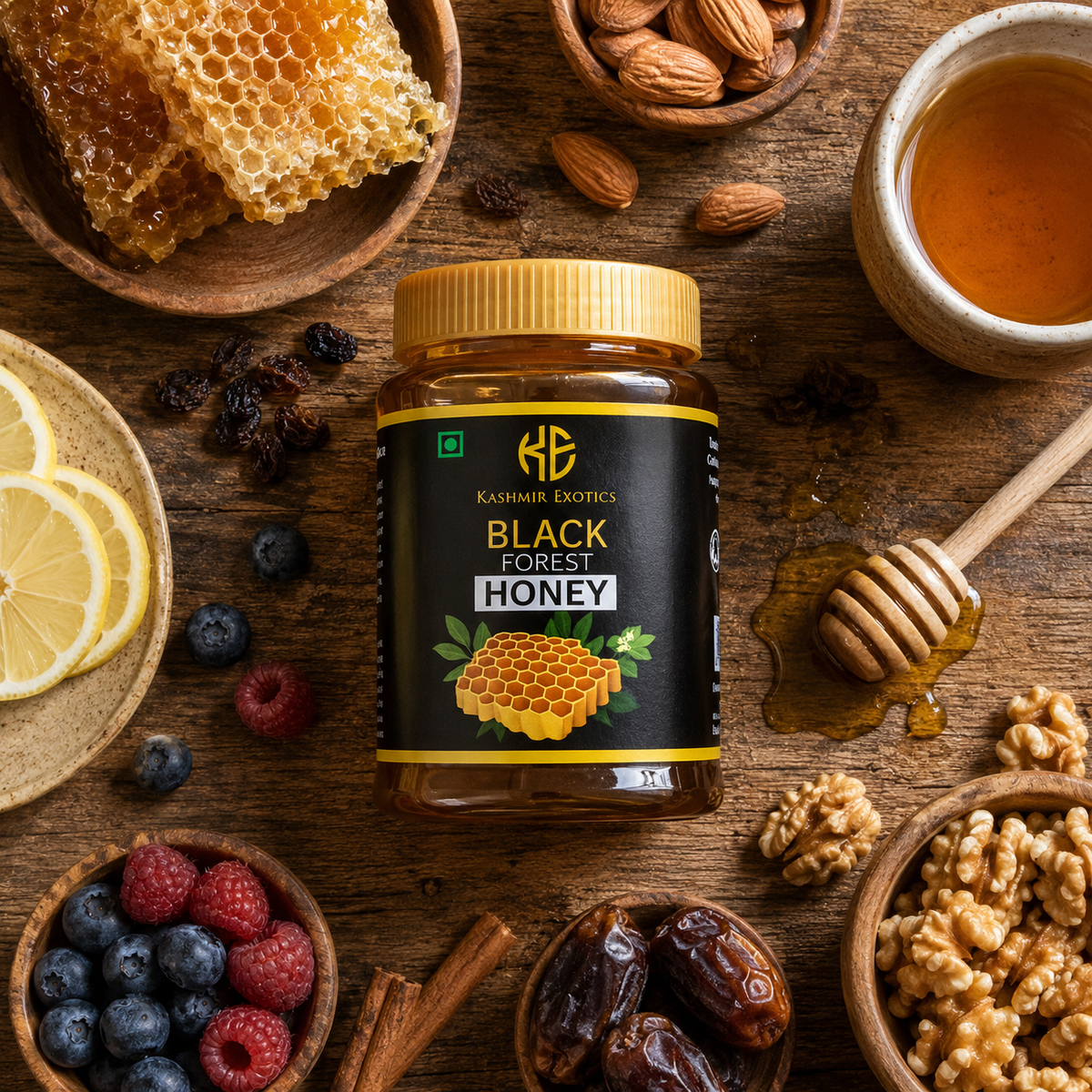 Kashmir Exotics Black Forest Honey