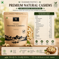 Pure Natural and Fresh Cashews
