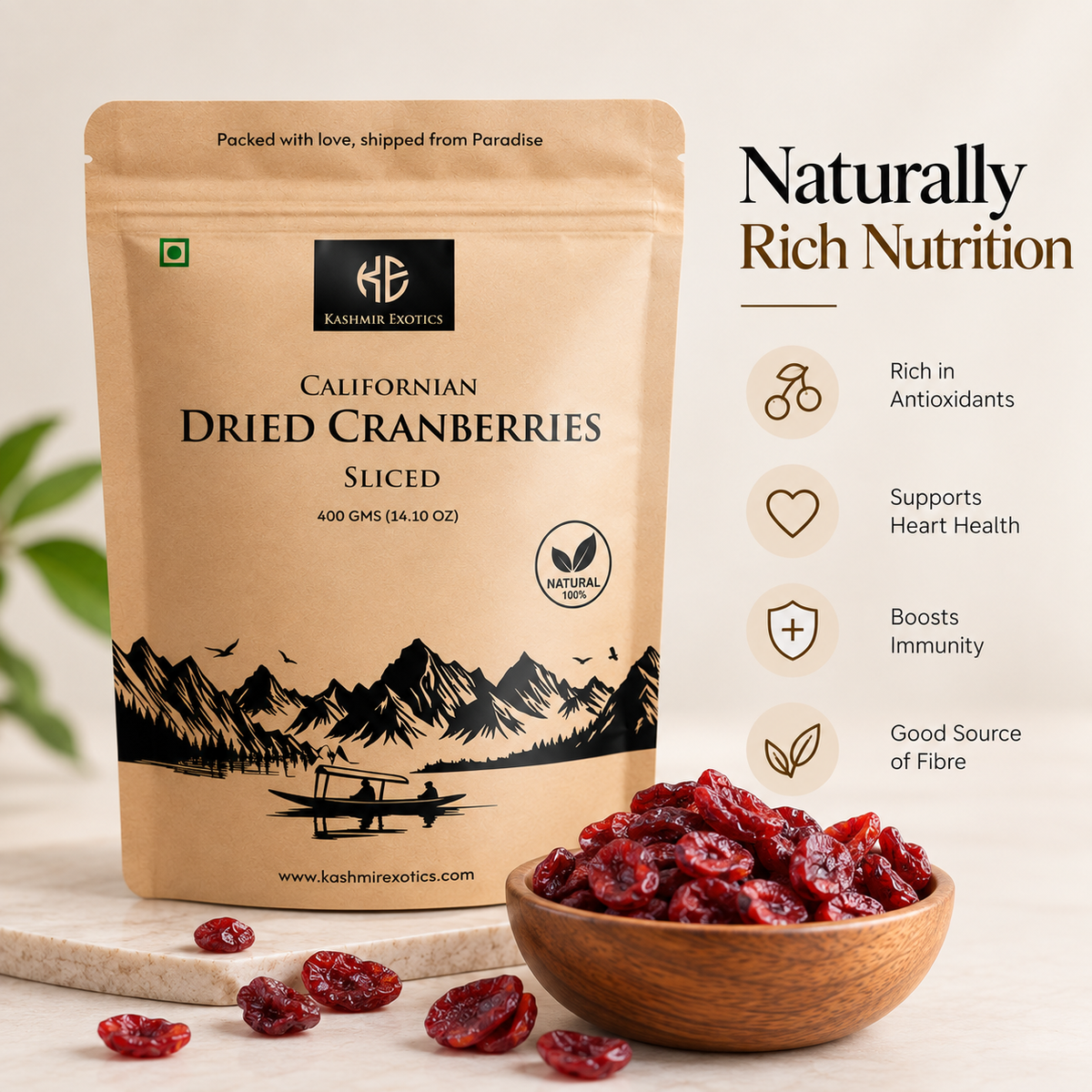 Premium Dried Cranberries