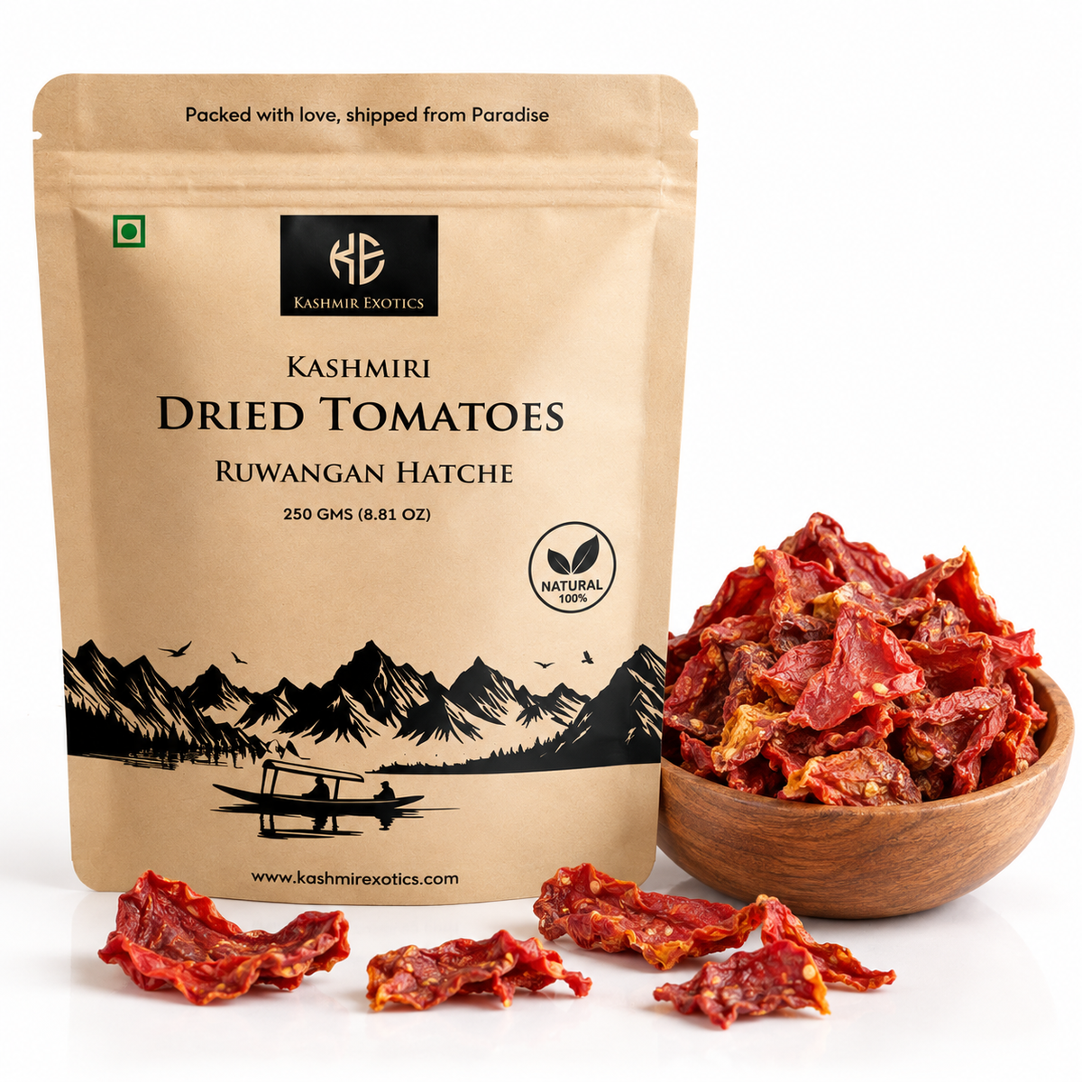 Kashmiri Dried Tomatoes (Ruwangan Hachi) 250gm