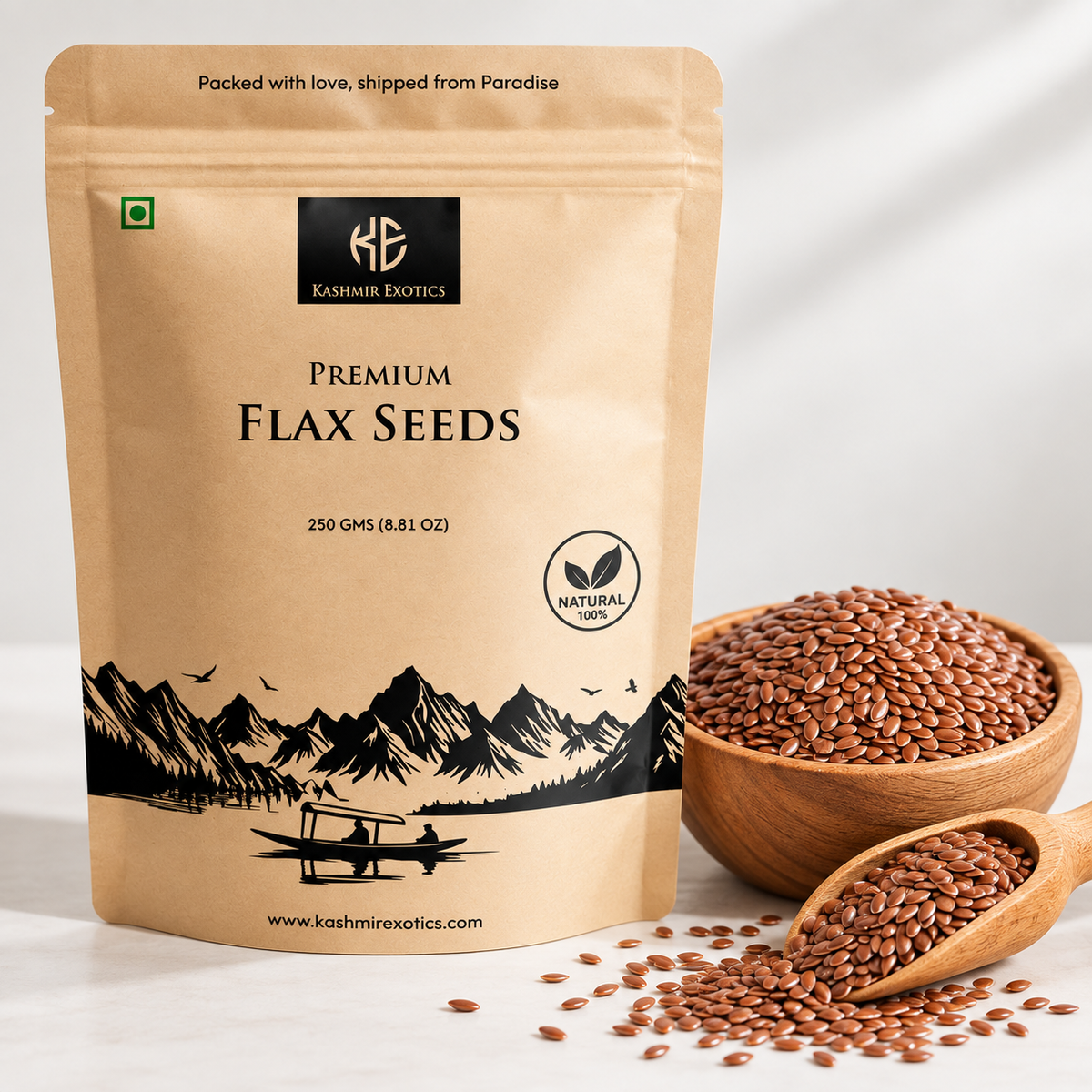 Premium Flax Seeds 250gms