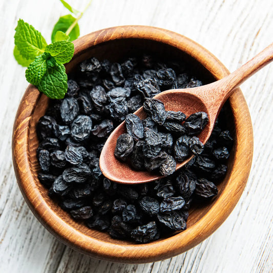 Pure Kashmiri Black Raisins (Zeerish) 400 gm Kashmir Exotics