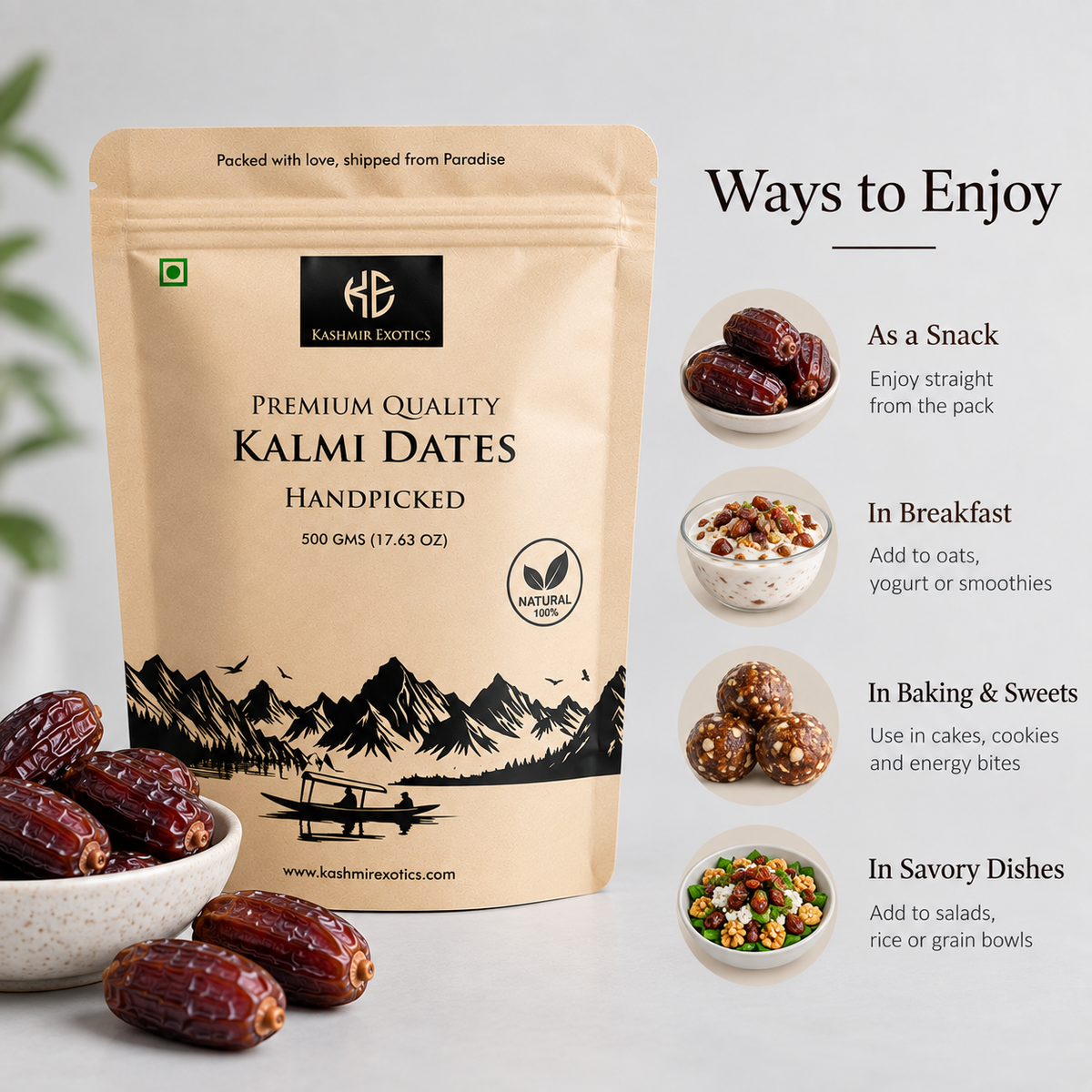 Handpicked Kalmi Dates