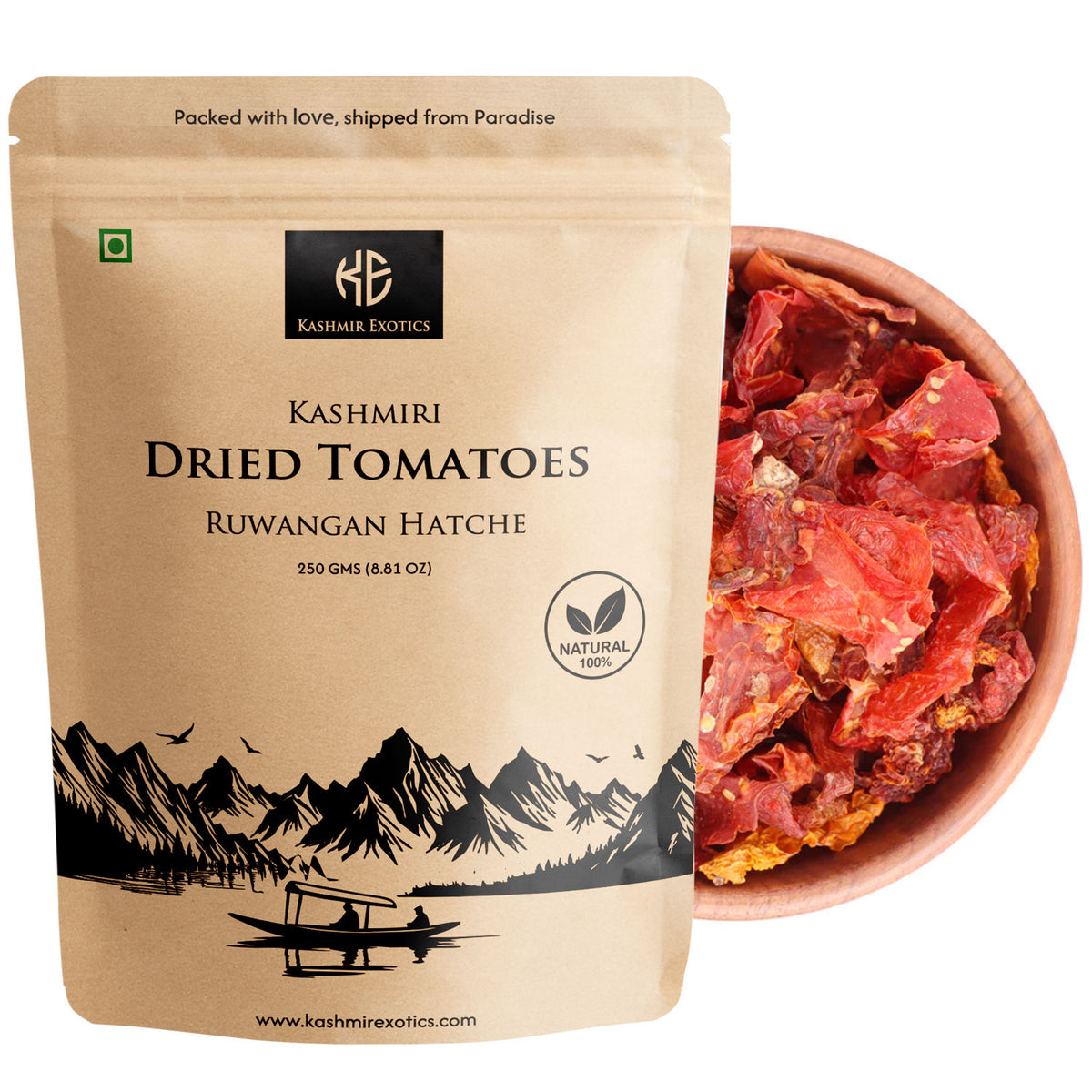 Kashmiri Dried Tomatoes (Ruwangan Hachi) 250gm