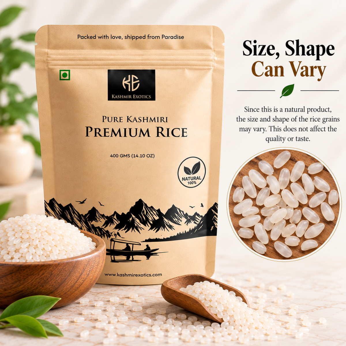 Premium Kashmiri Rice 400gm