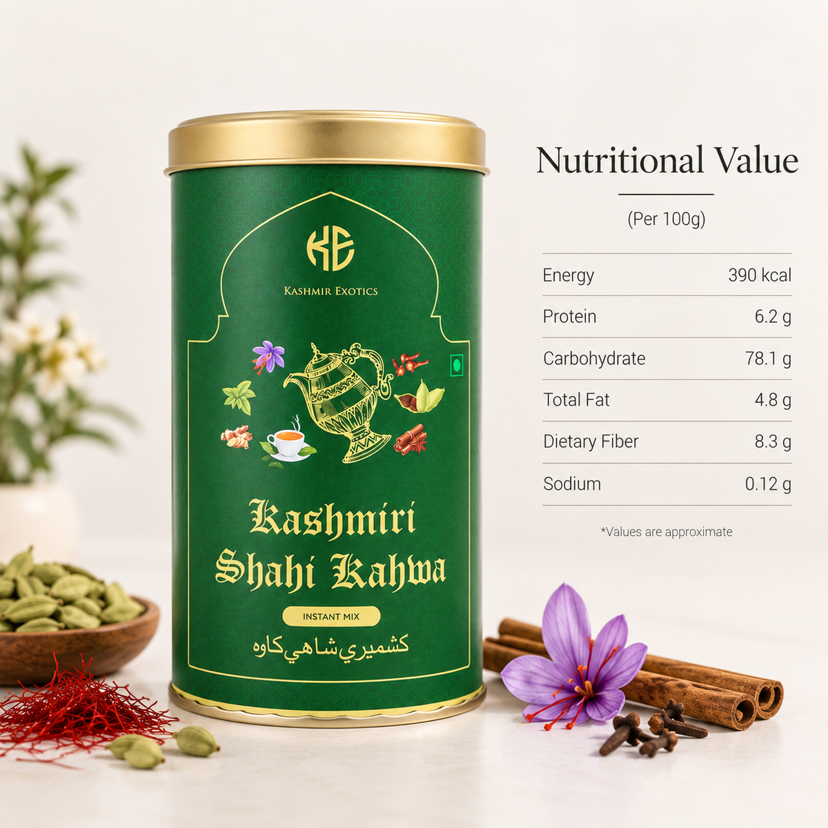 Kashmiri Shahi Kahwa (Ready to mix) 250gm