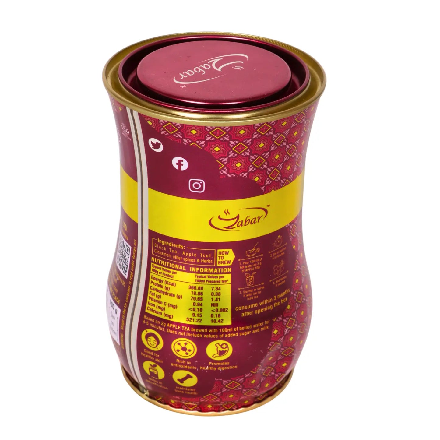 Zabar Kashmiri Apple Tea 100g