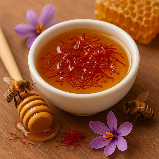 Zabar Kashmiri Kesar Honey 500 gm Zabar