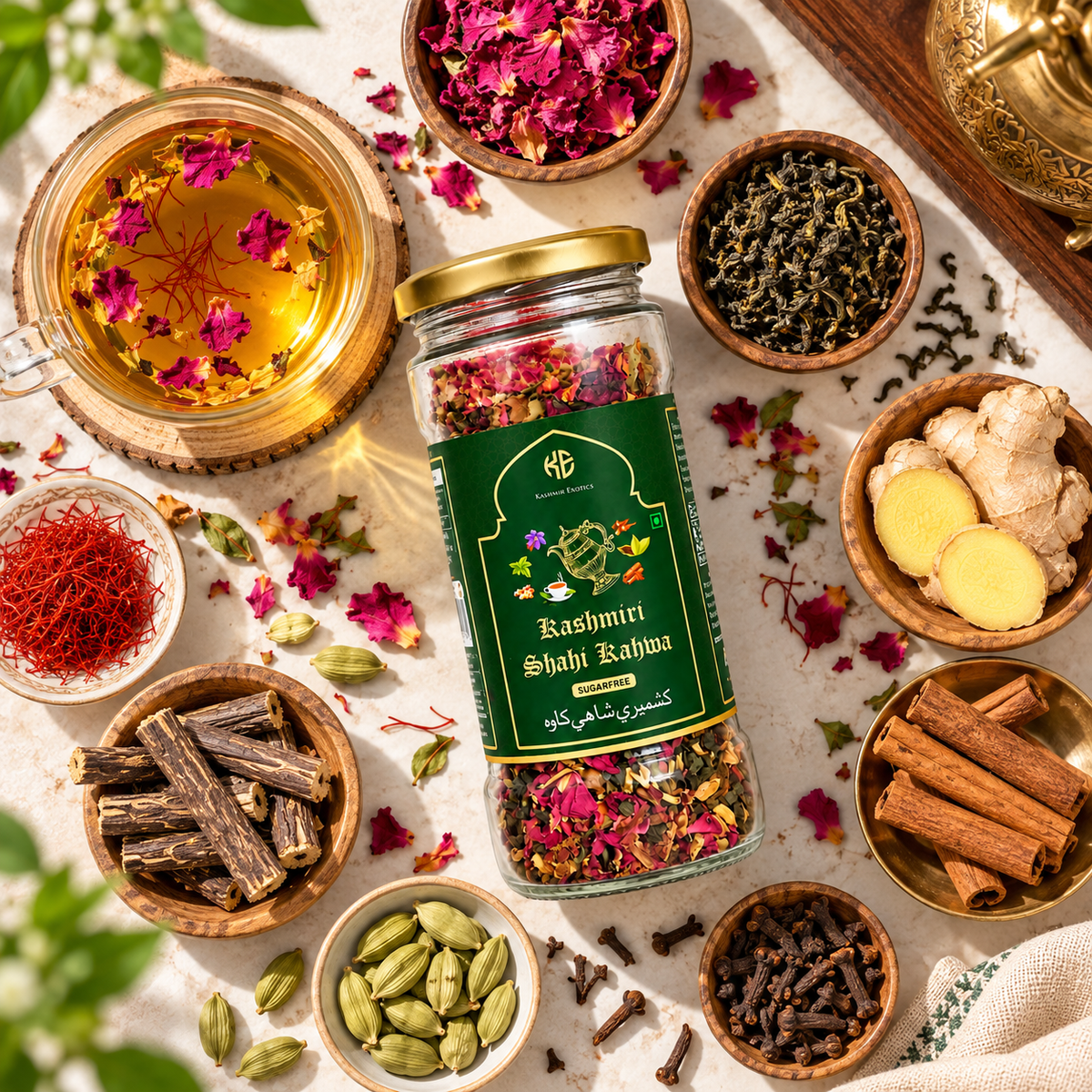 Kashmiri Shahi Kahwa (Sugar Free) 100gm