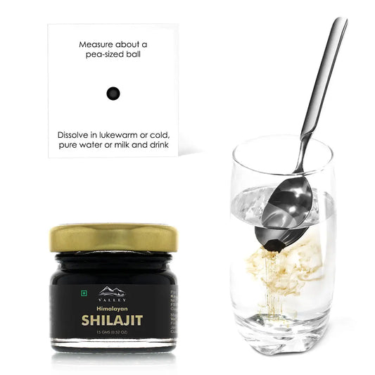 Valley Himalayan Shilajit 15gm Soft gel form Valley
