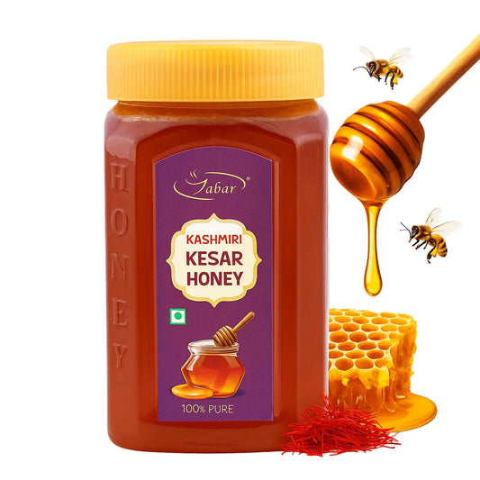 Zabar Kashmiri Kesar Honey 500 gm Zabar