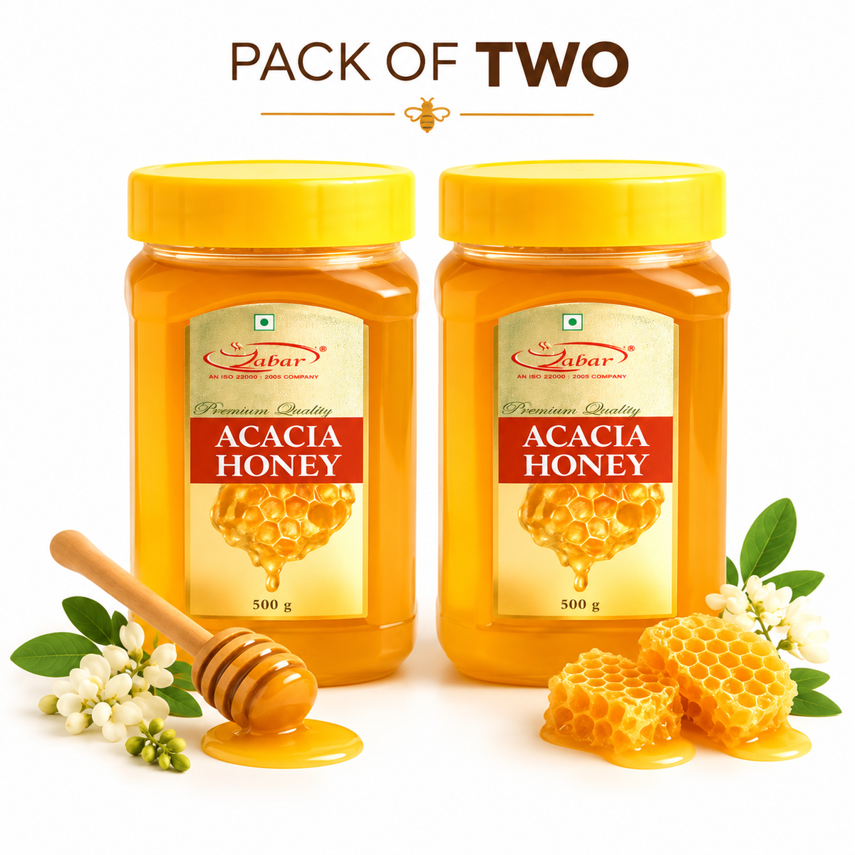 Zabar Kashmiri Acacia Honey 500gm