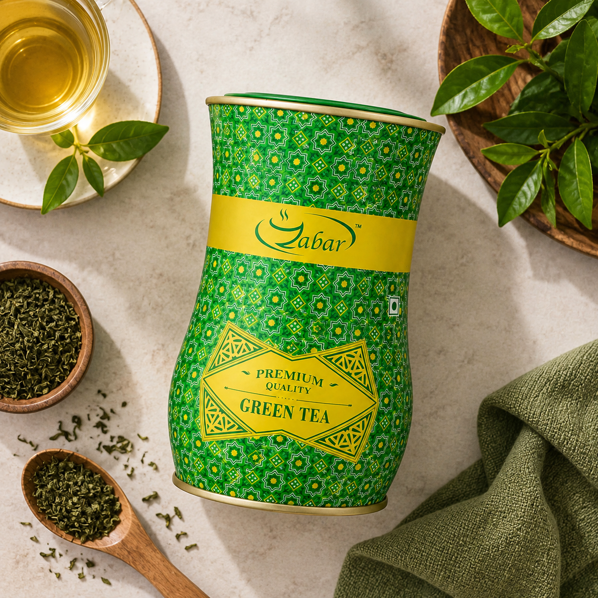 Zabar Premium Quality Green Tea 100 gms