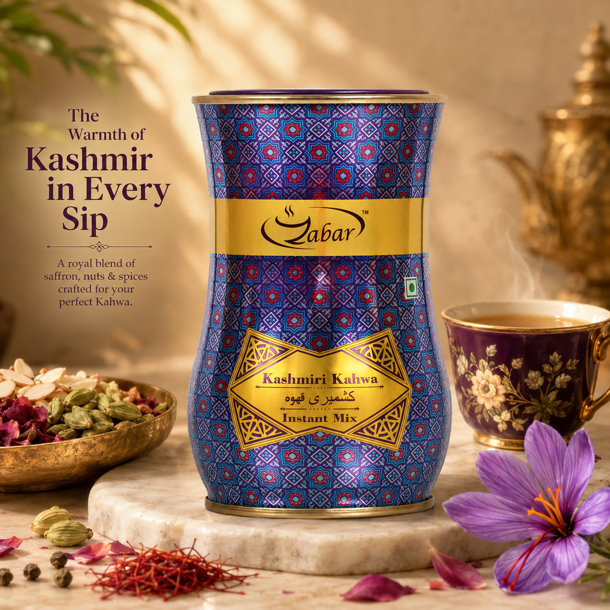 Zabar Kashmiri Kahwa Instant Mix 250 gm