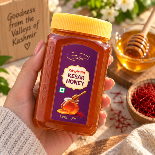 Zabar Kashmiri Kesar Honey 500 gm