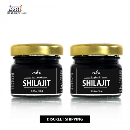 Pure Kashmiri Shilajit 10gms (Pack of 2)