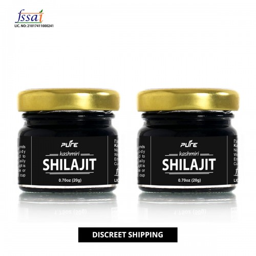 Pure Kashmiri Shilajit 20gms (Pack of 2)