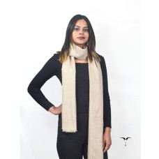 Natural Solid Kashmiri Pashmina Wrap